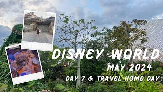 Disney World 2024 - Day 7 & Travel Home Day