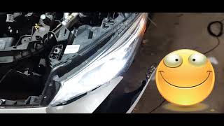 2014 Mercedes Benz CLA 250 Headlight Module Replacement #mercedesbenz #headlight repair