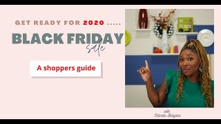 How to get ready for Black Friday , A shoppers guide