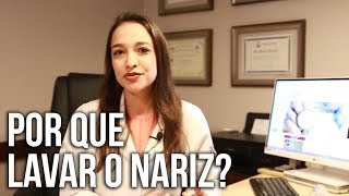 Por que lavar o nariz? | CRA - Centro de Rinite e Alergia