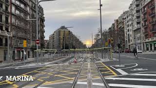 ¡FALTA POCO! OBRAS TRANVÍA DIAGONAL FEBRERO 2024