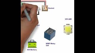 Emergency Light Relay Connection