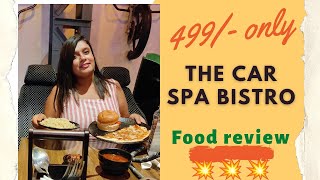 My first vlog || The Car Spa Bistro|| #cheapestcafe #shareablecombo #carthemedcafe #kolkatacafe