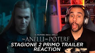 Il Signore Degli Anelli - Gli Anelli del Potere - TRAILER REACTION STAGIONE 2