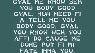 vybz kartel - nymphomaniac Lyrics (Dancehall Lyrics Overdrive)