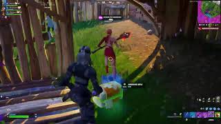 Playing Fortnite