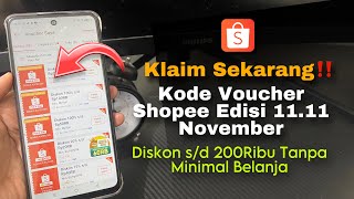 Cara Klaim Kode Voucher Shopee Edisi 11 November 2024