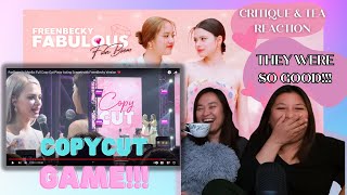 [EngSub] FreenBecky CopyCut Game in FanBoom - MANILA!!! | Critique & Tea REACTION