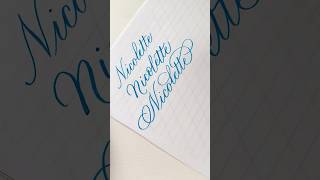 Come Learn Calligraphy Flourishing! The Flourish Space #calligraphy #lettering #shorts