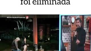 mc Mirella  e eliminada fazenda