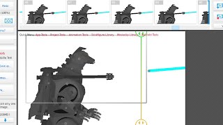 Super Mechagodzilla Test Stick nodes