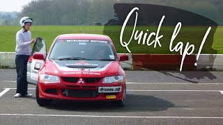 Mitsubishi Evo 8 - Quick Lap!