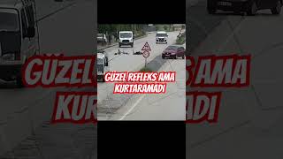 Bisiklet Kazası ⁉️Otomobil kurtaramadı ⁉️