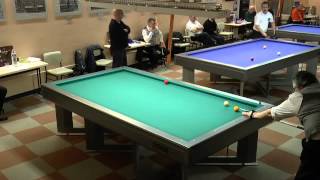 Billard 3 bandes LE DEVENTEC VS ISAAC