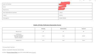 My IBPS RRB clerk prelims scorecard IBPS RRB clerk prelims 2024 result #ibpsclerk #ibps #rrbs