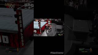 Brock Lesnar F5 to Triple H on the floor #WWE2K24#Shorts