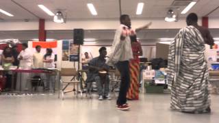 iDay 2014: dance from Ghana at Linköping University