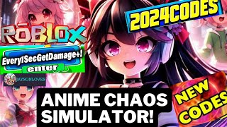 (2024) ALL NEW SECRET OP CODES! What Happens When You Use ALL These New Anime Chaos Simulator Codes?