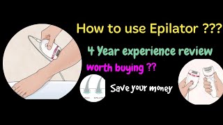 Epilator hair removal skincare gadget | life changer Gadget | Every girl must have