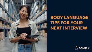 Body Language Tips For Your Next Interview