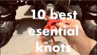 Strong, safe, best, essential knot that is very useful in life