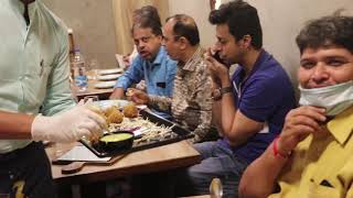 Music Director Salim Merchant and yogesh Lakhani visited 7 script lounge at Kandivli West