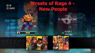 Streets of Rage 4 - New People