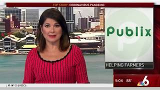 WTVJ | Publix donates milk and produce from local farmers to Feeding South Florida