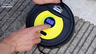 DEWINNER Tyre Inflator, Portable Air Compressor, 12V DC 150PSI,Digital LCD Display,35L/Min Air Flow