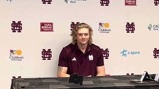 MSU Media Day: Colby Holcombe