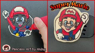 Super Mario Bros Pancake Art - Mario Pancake Art