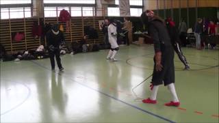 Dreynevent 2017 Rapier vs Double Sickles Sparring