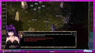 Bear Waifu plays Baldur's Gate 2! The Drow City!