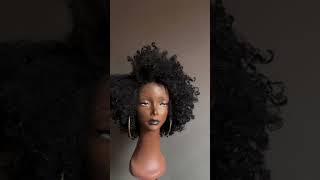 The FINGERCOMBER NO-LEAVEOUT KINKY KOILY styling unit #wigs #naturalhair #wigband