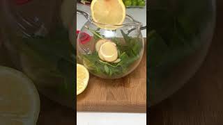 Refreshing Mint Tea 🍵🫚🍋 3 ingredients