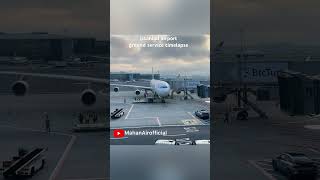 Istanbul airport ground service timelapse #shorts #airbus #aviation