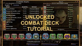 SHROUD OF THE AVATAR - UNLOCKED COMBAT DECK TUTORIAL