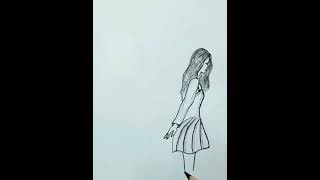 Breakup drawing || Bhula dena mujhe #shorts