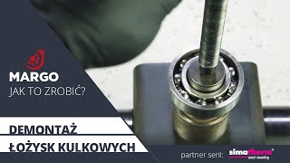 Demontaż łożysk kulkowych