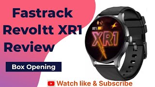 Unboxing Fastrack Revoltt XR1 35mm,Round HD Display, BT Calling,Advance Chipset Smartwatch