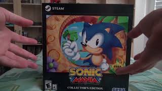 Sonic Mania Collector's Edition Unboxing