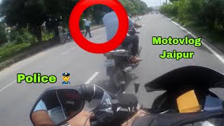 Police Ka  Chakkar 😱 Babu Bhaiya | Motovlog | Jaipur daily vlogs