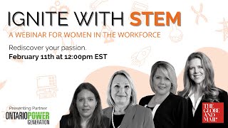 Ignite with STEM - A Webinar for Women in the Workforce (1)