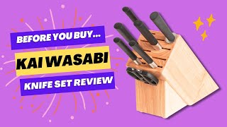 Kai Wasabi WBS0800 8-Piece Set | Knife Perfection | Comprehensive Review