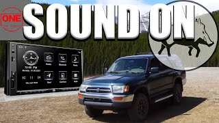 Old Truck Gets Updated One Stereo - 3rd Gen 4Runner Gets An Awesome Sound System!