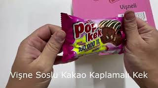 Eti Popkek Vişne Soslu Kakao Kaplamalı Kek 60 gr 24 adet