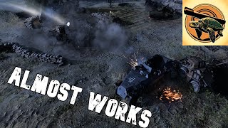 DOUBLE HUMBER FLANK BACKFIRES Company of Heroes 3 Wehr 2v2 Gameplay