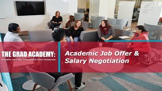 Academic Job Offer and Salary Negotiation