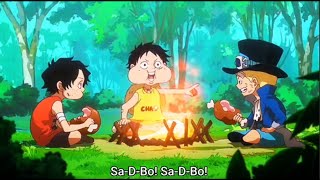 Luffy says sa D bo 😂 | one piece episode 1119 english subtitles #luffy #asc #sabo #D