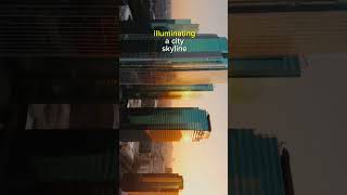 AI video🤯 | Early morning light | #ai #aishorts #earlymorning #morning #sunlight #building